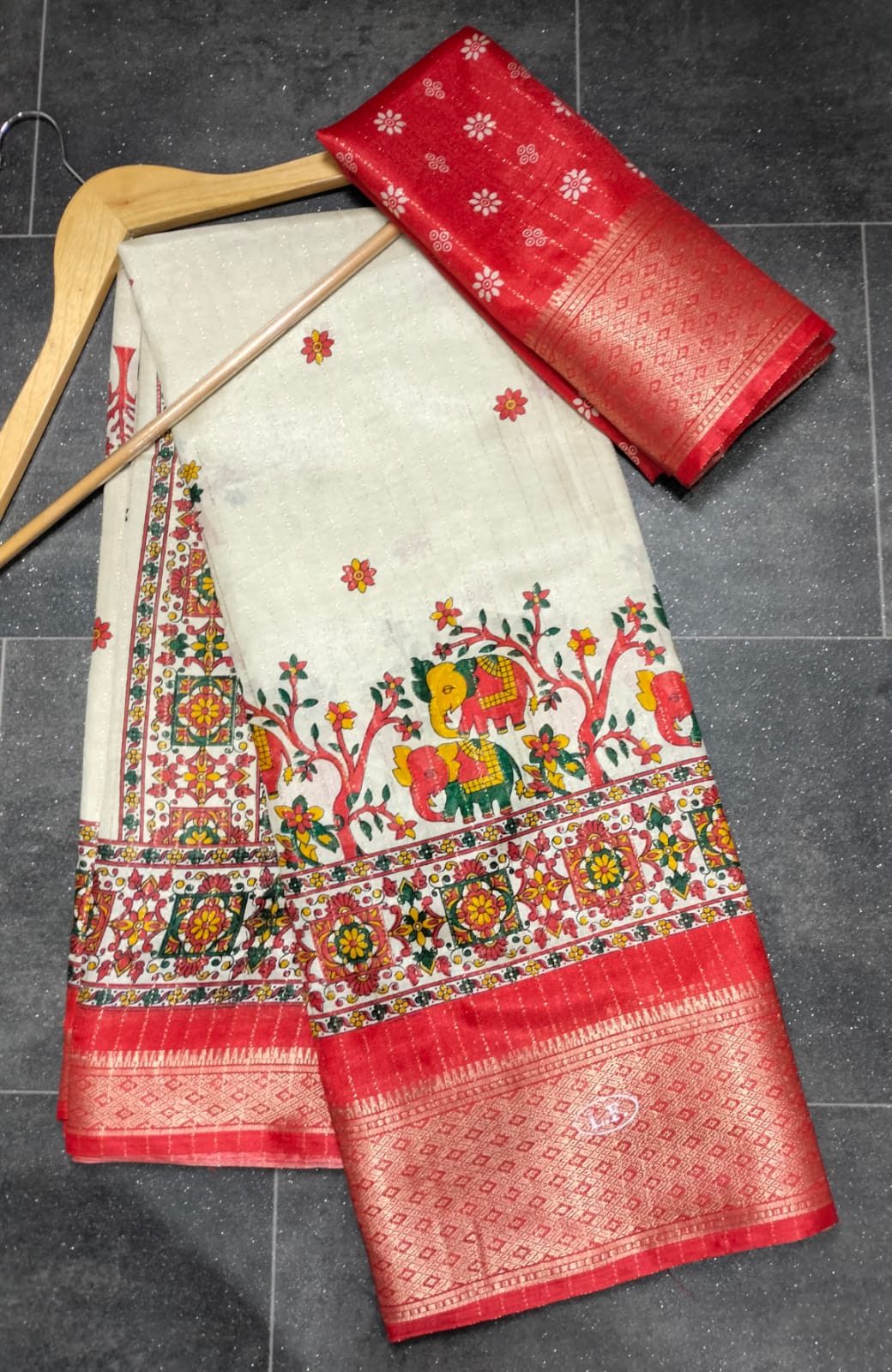 Royal Elephant Saree
