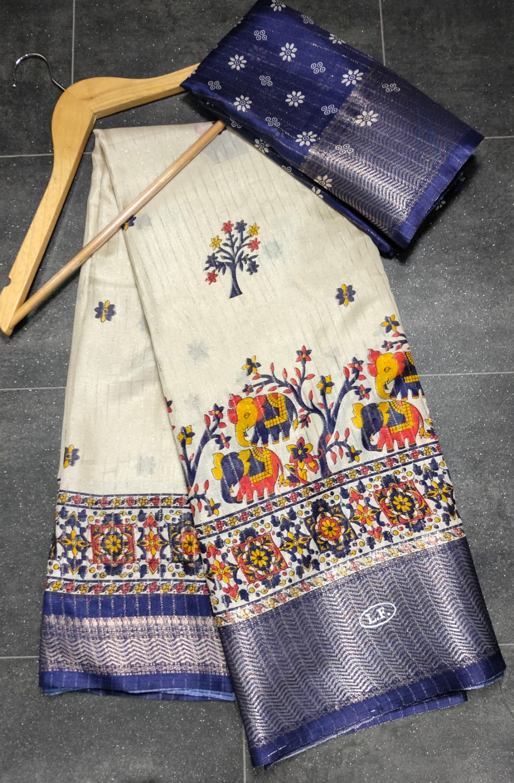 Royal Elephant Saree