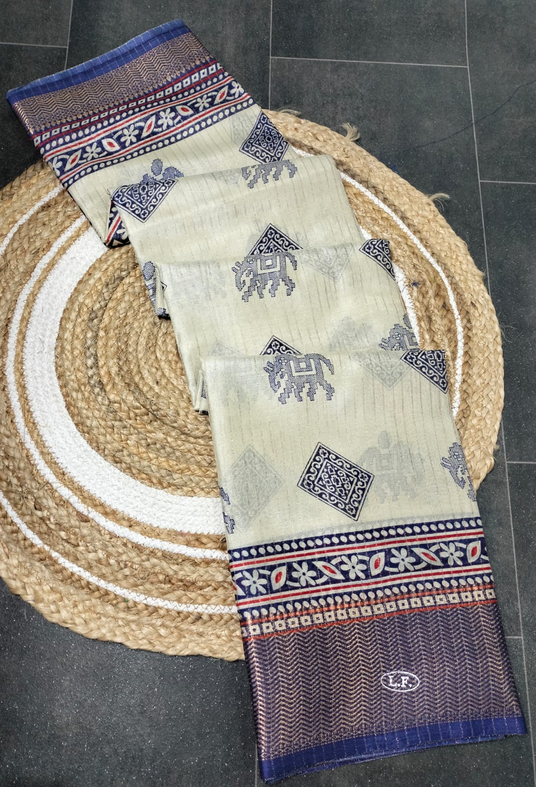 Heritage Elephant Saree