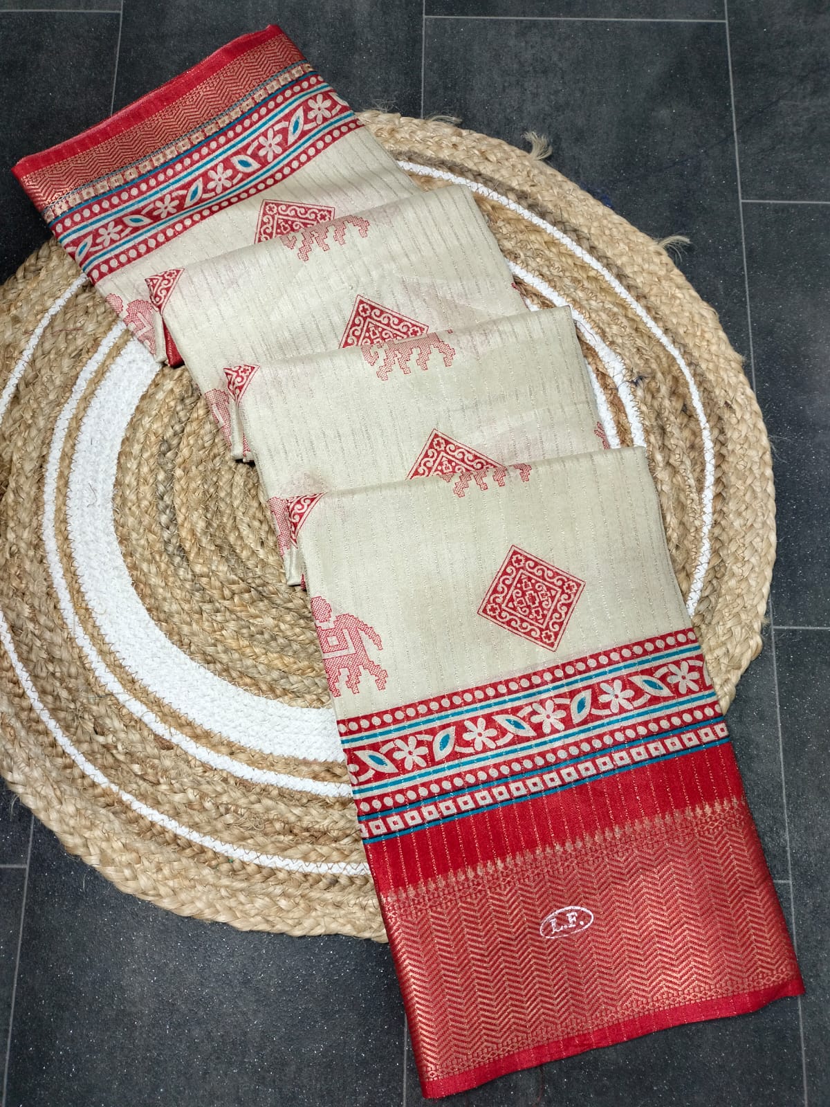 Heritage Elephant Saree